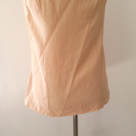 J. Crew Silk Ruffle Swirl Tank Blouse Pink Blouse Summer Girly Women 0 - Picture 8 of 13
